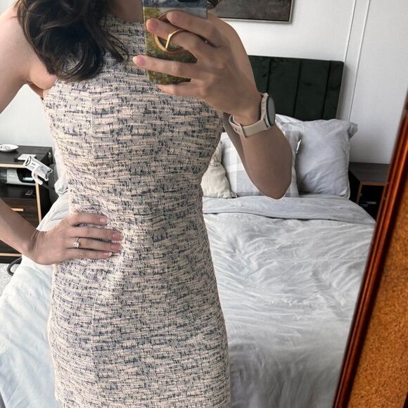 Grey tweed Ann Taylor Loft Dress - Picture 5 of 7